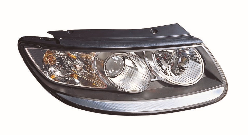 FARO DERECHO CON REGULACION MANUAL/ELECTRICA (INTERIOR NEGRO)