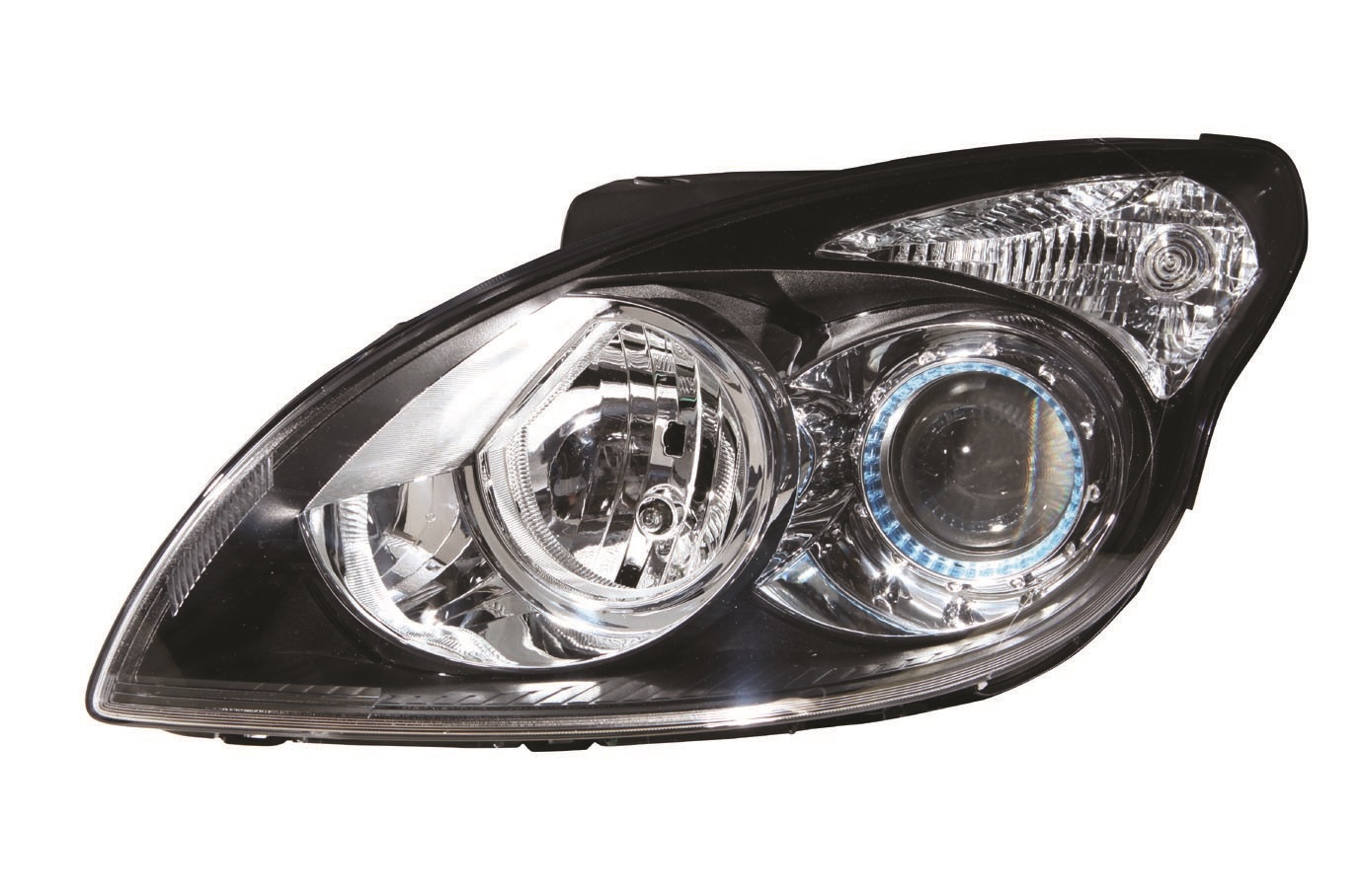 FARO IZQUIERDO CON REGULACION ELECTRICA (INTERIOR NEGRO)
