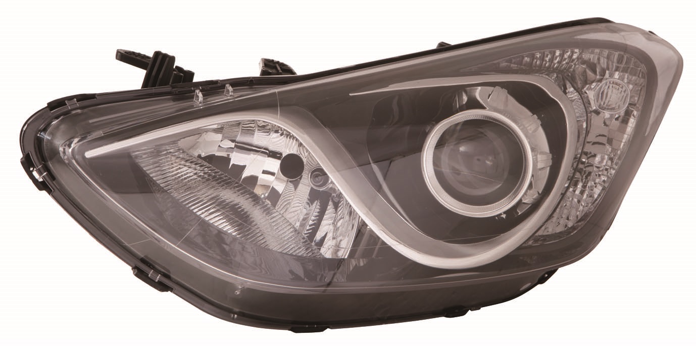 FARO IZQUIERDO ELECTRICO C/MOTOR INTERIOR CROMADO