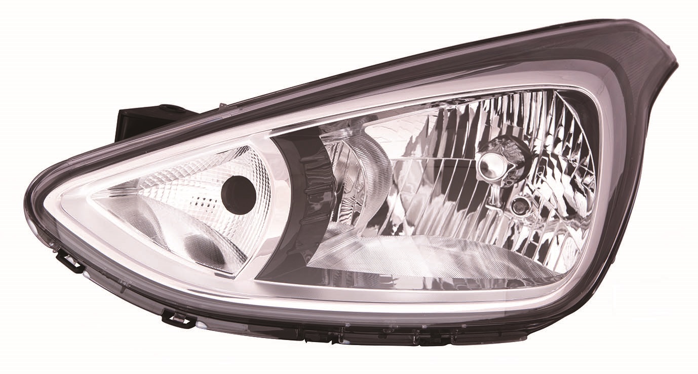 FARO IZQUIERDO ELECTRICO INTERIOR NEGRO (H4)