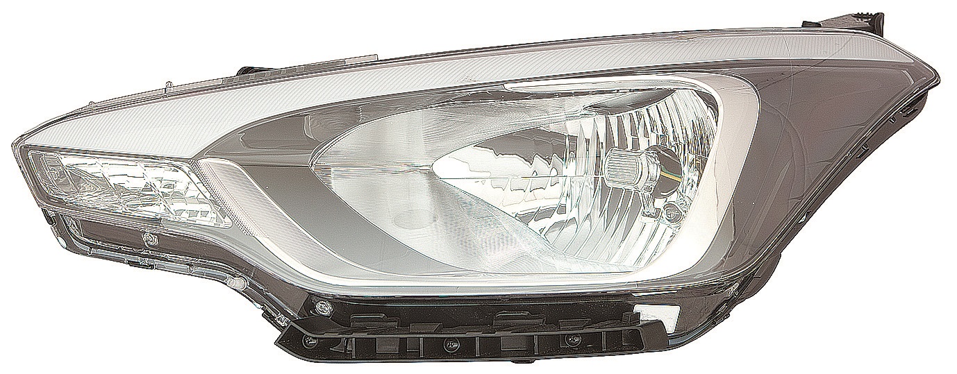 FARO IZQUIERDA ELECT INT/NEGRO 3P H4