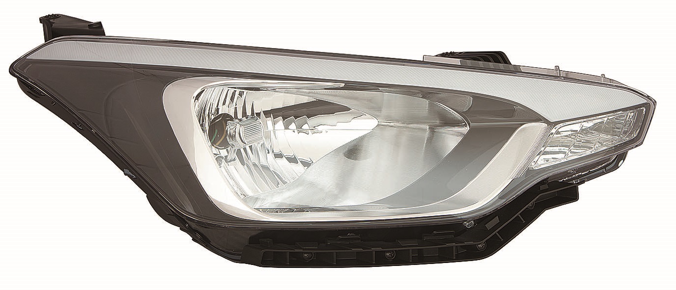 FARO DERECHO ELECTRICO INT/NEGRO 5P H4 
