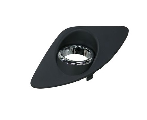 REJILLA PARAGOLPES DELANTERO IZQUIERDA CON HUECO (CROMADA / NEGRA)