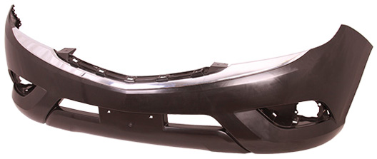 PARAGOLPES DELANTERO NEGRO C/MOLDURA CROMADA