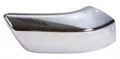 CANTO PARAGOLPES DELANTERO DERECHO 2WD CROMADO