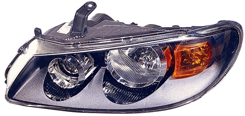 FARO DERECHO CON REGULACION ELECTRICA INTERIOR NEGRO