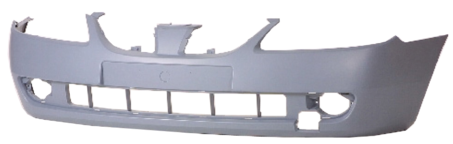 PARAGOLPES DELANTERO IMPRIMADOS CON HUECOS