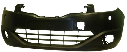 PARAGOLPES DELANTERO NEGRO CON HUECO ENGANCHE