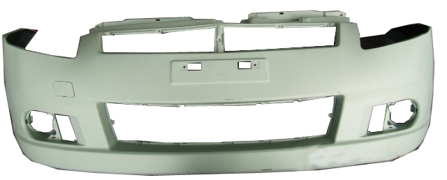 PARAGOLPES DELANTERO IMPRIMADO CON HUECOS