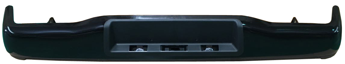 PARAGOLPES TRASERO CAJA METAL NEGRO COMPLETO
