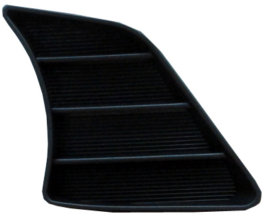 REJILLA PARAGOLPES DELANTERO DERECHO NEGRO