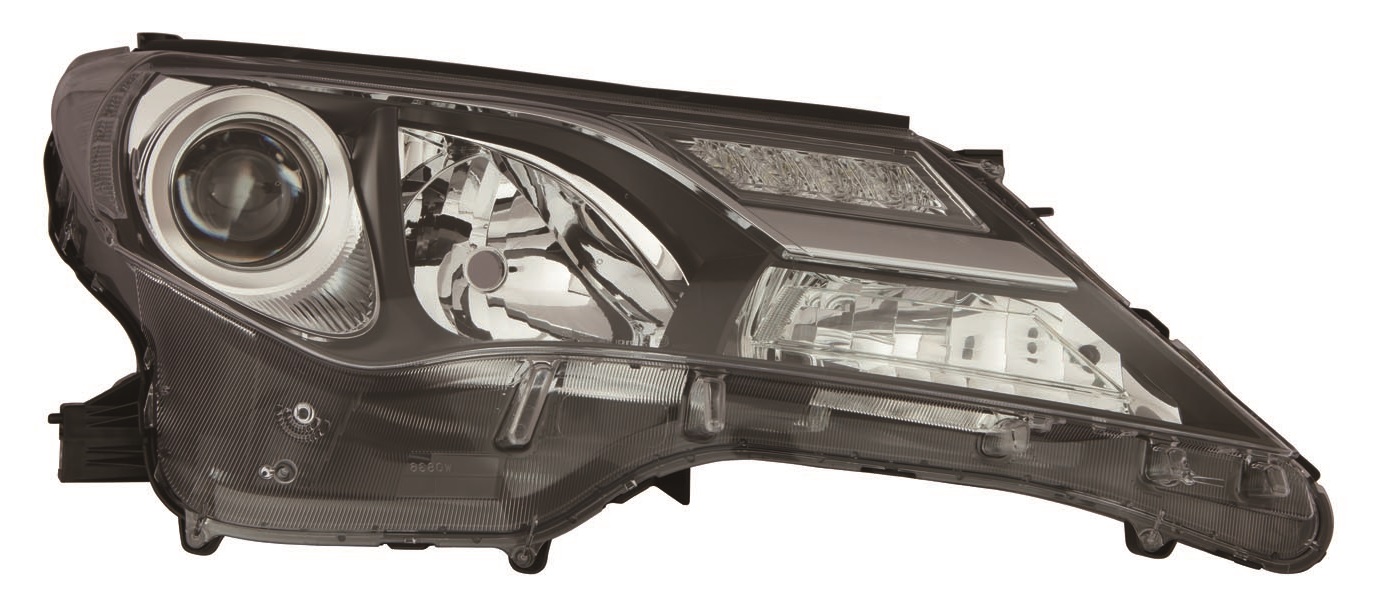 FARO DERECHO ELECTRICO INTERIOR NEGRO LED (HB3/HB3)