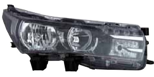 FARO DERECHO ELECTRICO INTERIOR NEGRO LED