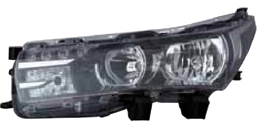 FARO IZQUIERDO ELECTRICO INTERIOR NEGRO (LED)
