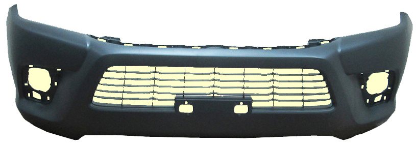 PARAGOLPES DELANTERO NEGRO C/REJILLA INFERIOR 4WD
