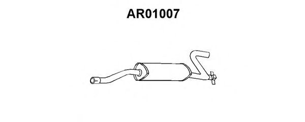 Tubo de Escape para ALFA ROMEO 33 1.3