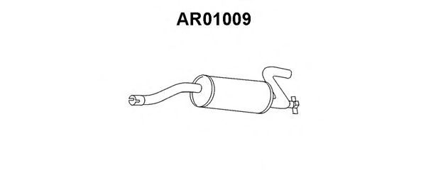 Tubo de Escape para ALFA ROMEO 33 1.4 i.e.