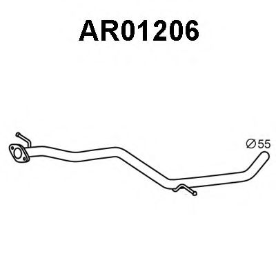 Tubo de Escape para ALFA ROMEO 147 1.9 JTD 16V