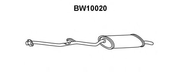 Tubo de Escape para BMW Serie 3 316i
