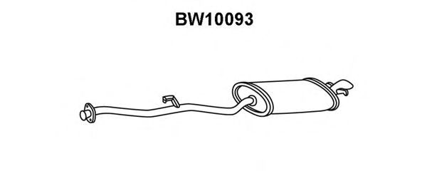 Tubo de Escape para BMW Serie 3 318 tds Compact
