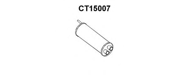 Tubo de Escape para CITROEN BX 1.6