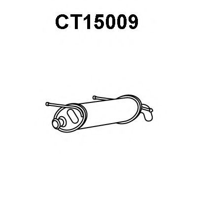 Tubo de Escape para CITROEN ZX 1.8 D