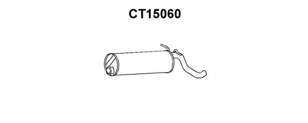 Tubo de Escape para CITROEN C 15 E 1.0