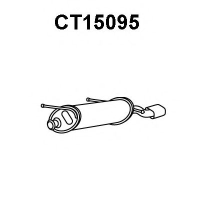 Tubo de Escape para CITROEN ZX 1.8 D