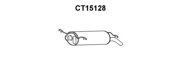 Tubo de Escape para CITROEN Xantia 1.8i