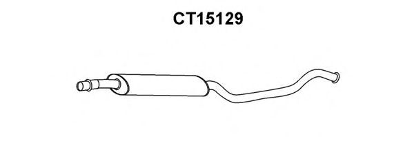Tubo de Escape para CITROEN Xantia 2.0i 16V