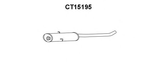 Tubo de Escape para PEUGEOT 806 2.0 HDI
