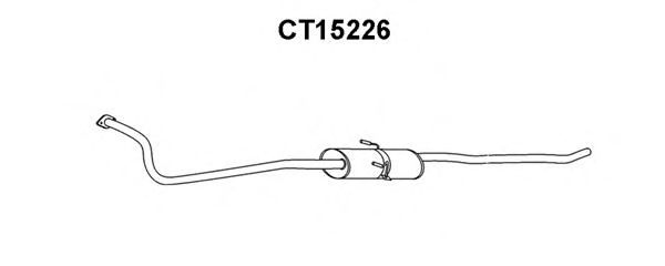 Tubo de Escape para CITROEN Jumpy 1.9 D