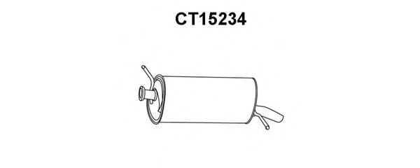 Tubo de Escape para CITROEN C5 2.0 HDi 90