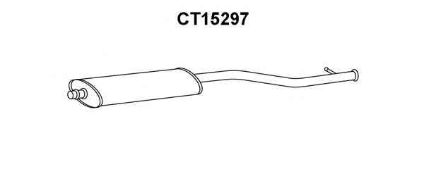 Tubo de Escape para CITROEN Xsara Picasso 1.6 HDI 90