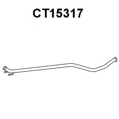 Tubo de Escape para CITROEN C4 1.6 HDi 90