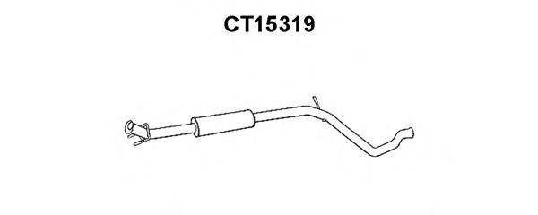 Tubo de Escape para PEUGEOT 307 1.4 16V