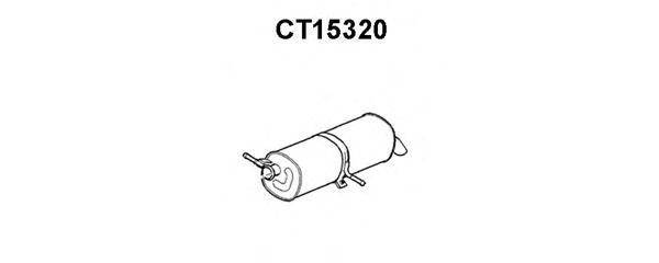 Tubo de Escape para PEUGEOT 307 1.4 16V