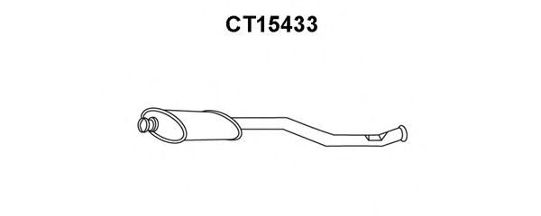 Tubo de Escape para CITROEN Xsara 2.0 HDI 90
