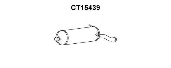 Tubo de Escape para CITROEN Xsara Picasso 1.8i 16V