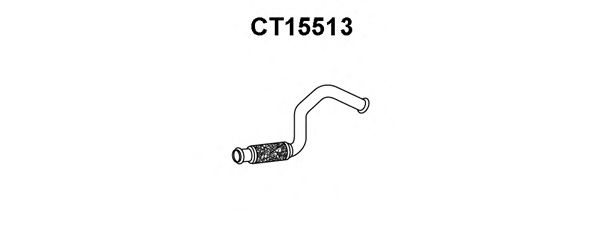 Tubo de Escape para CITROEN Xsara Picasso 1.6 HDI 90