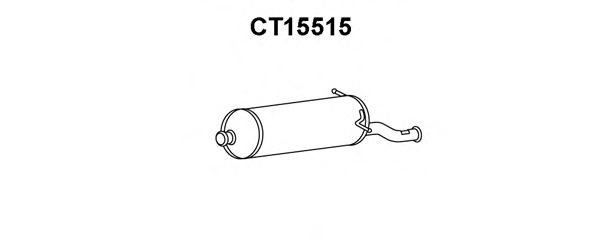 Tubo de Escape para CITROEN Xsara Picasso 1.6 HDI 90