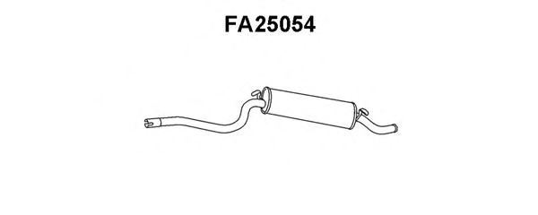 Tubo de Escape para FIAT Cinquecento 0.7