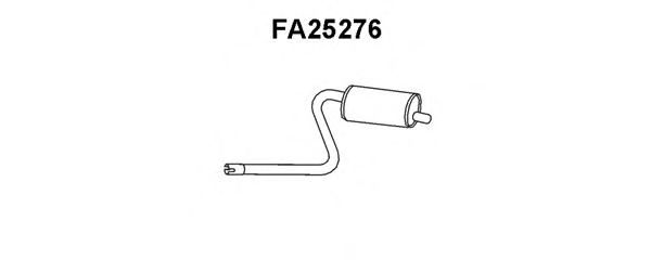 Tubo de Escape para FIAT Fiorino 1.1 60