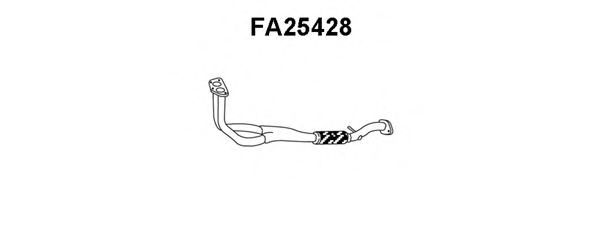 Tubo de Escape para FIAT Punto 1.2 8V