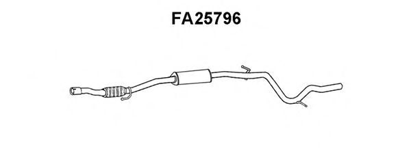 Tubo de Escape para FIAT Palio 1.0