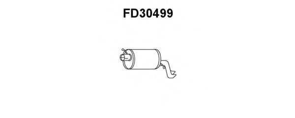 Tubo de Escape para FORD Galaxy 1.9 TDI