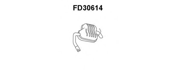 Tubo de Escape para FORD Mondeo 2.0i 16V