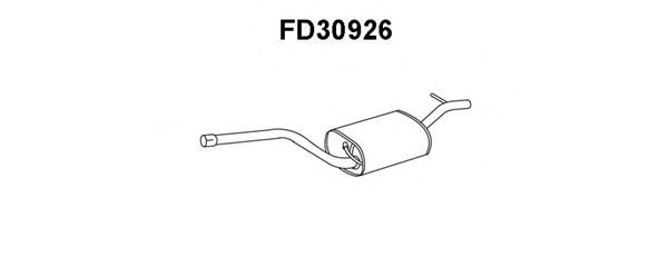 Tubo de Escape para FORD Focus 1.6 16V
