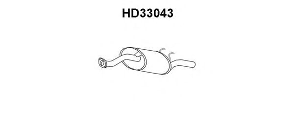 Tubo de Escape para HONDA Civic 1.4 16V