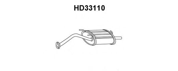 Tubo de Escape para HONDA Civic 1.4i S